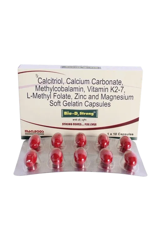 bio d3 strong capsule 10's